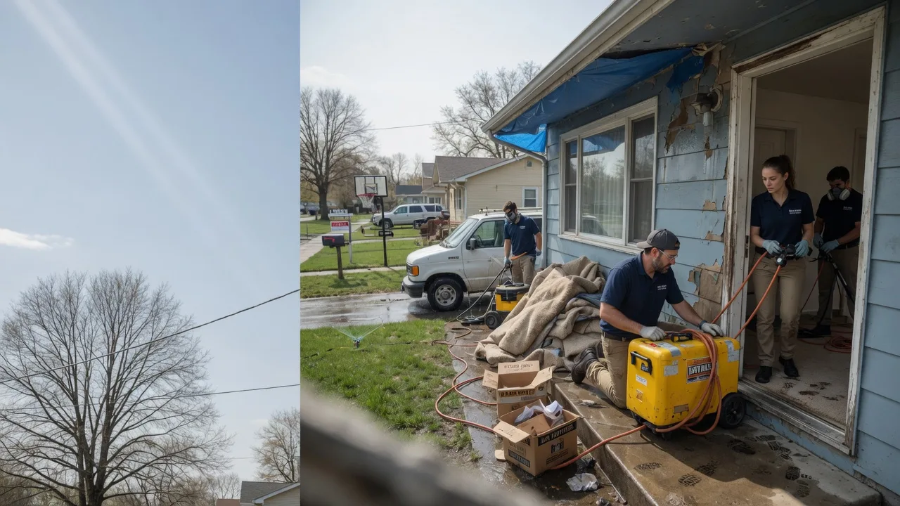 Basement Flood Cleanup in Castana, IA near me